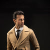 Beige Cropped Trench Coat