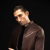 Brown Racer Jacket