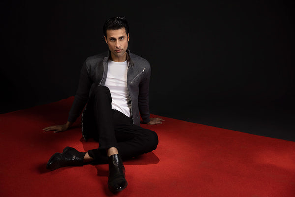 Charcoal Racer Jacket