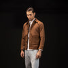 Brown Down Workwear Jacket