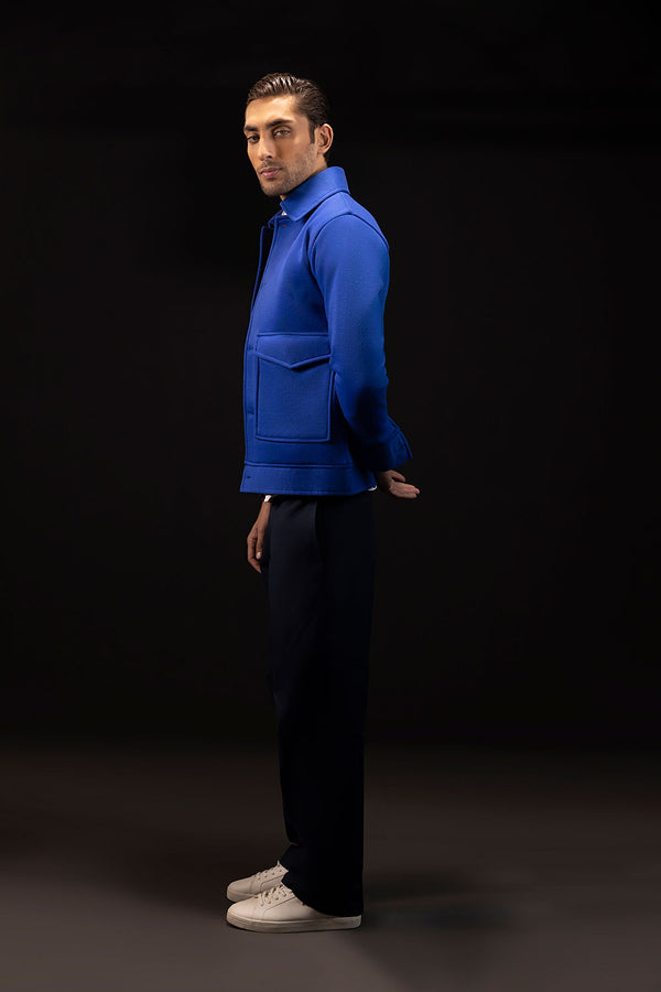 Royal Blue Down Workwear Jacket