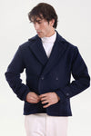 Navy Blue Wool Pea Coat