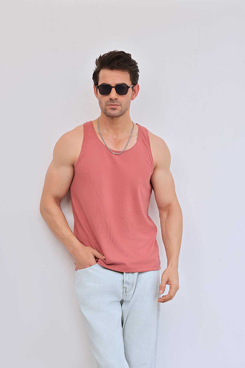 Deep Pink Organic Vest