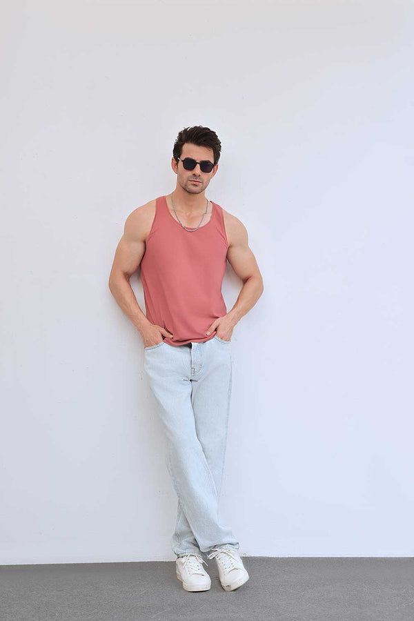 Deep Pink Organic Vest