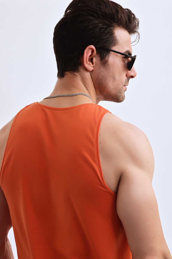Orange Organic Vest