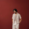 Beige Relaxed Fit Resort Shirt