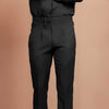 Black Split Two Buttoned Gurkha Trousers