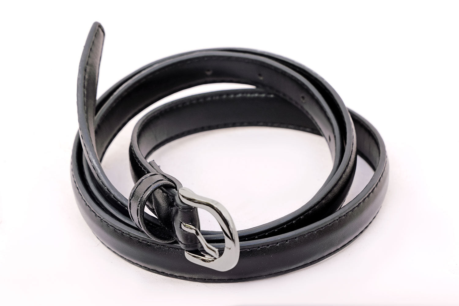 Ultra Slim Black Belt