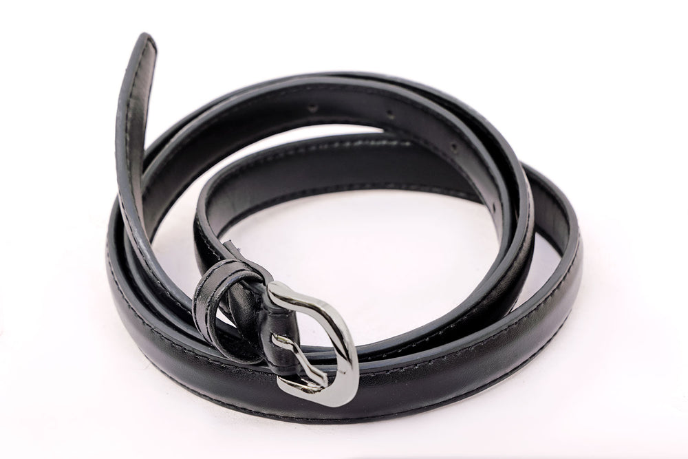 Ultra Slim Black Belt