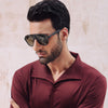 Maroon Sailor Collar Shirt