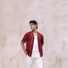 Maroon Base Ball Jersey Shirt