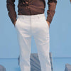 White Tailored Chinos