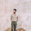 Stone Five Button Henley