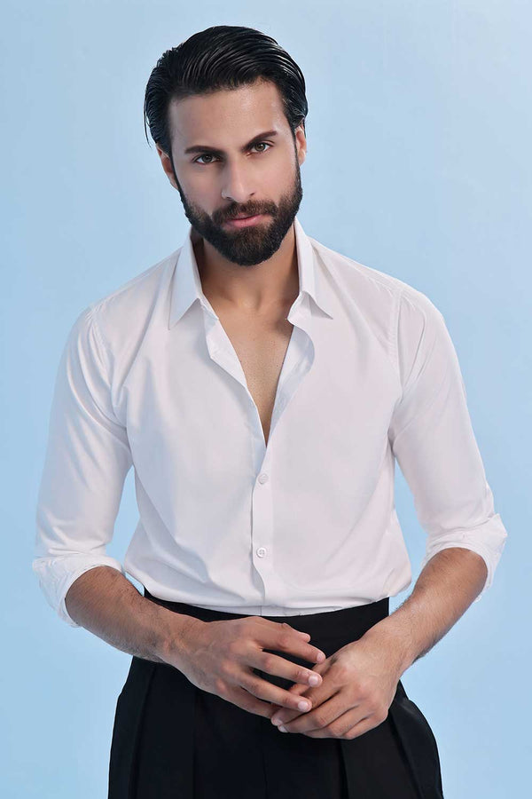 White Oxford Dress Shirt