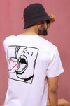 Oversized Lollipop Graphic T-Shirt