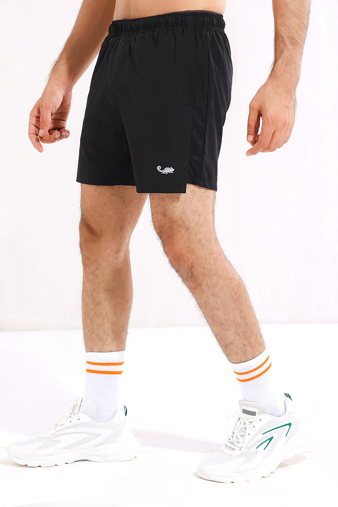 ZED Black Active Gym Performance Shorts