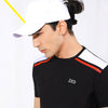 ZED Black Active Stripe Performance Training T-shirt