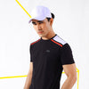 ZED Black Active Stripe Performance Training T-shirt