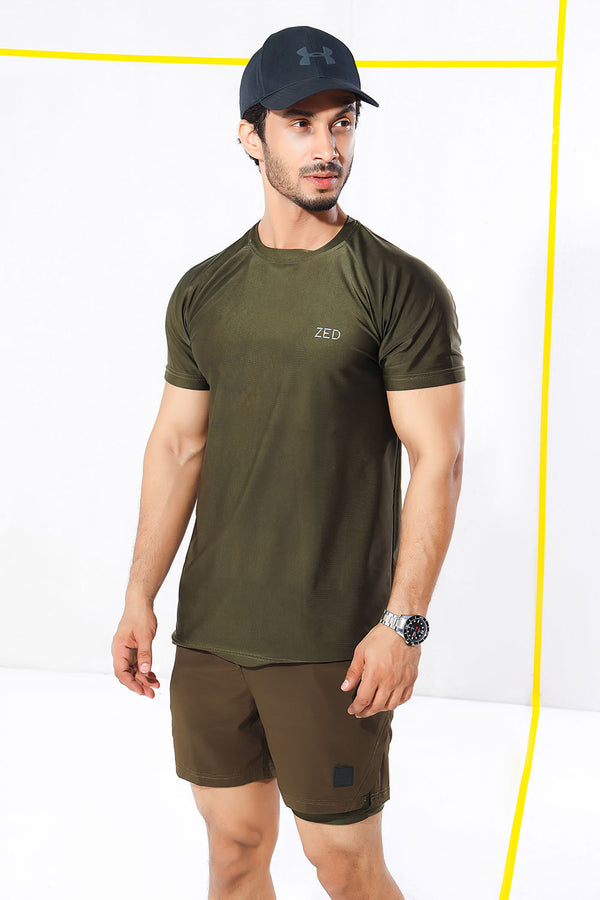 Green Active Lightweight Performance 2-in-1 Shorts