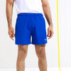 ZED Royal Blue Active Gym Performance Shorts