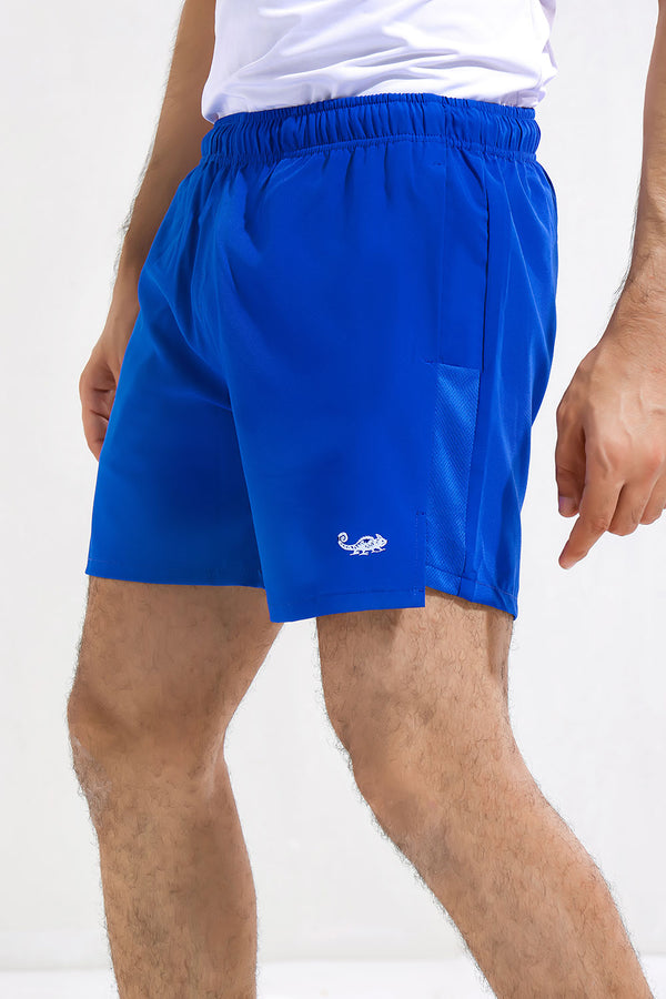 ZED Royal Blue Active Gym Performance Shorts