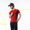Maroon Dry-Fitt Poly Tee