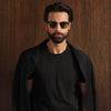 Black HQ Knitted T-shirt