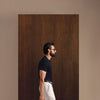 Navy Blue HQ Knitted T-shirt