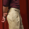Sand Gurkha Chino Pleated Shorts