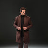 Brown Wool Over Coat