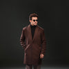 Brown Wool Over Coat