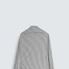 White and Black Striped Premium Cotton Shirt