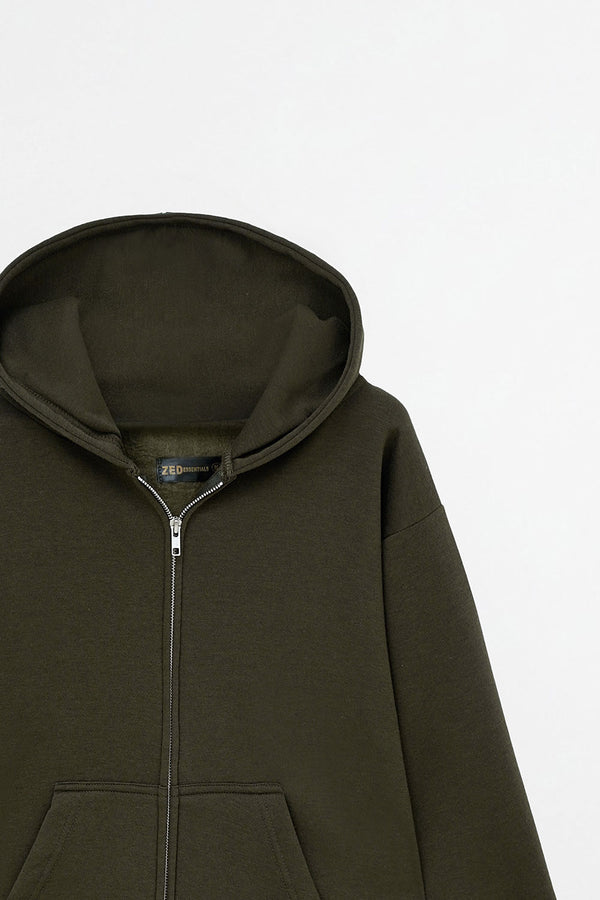Green Essential Hoodie