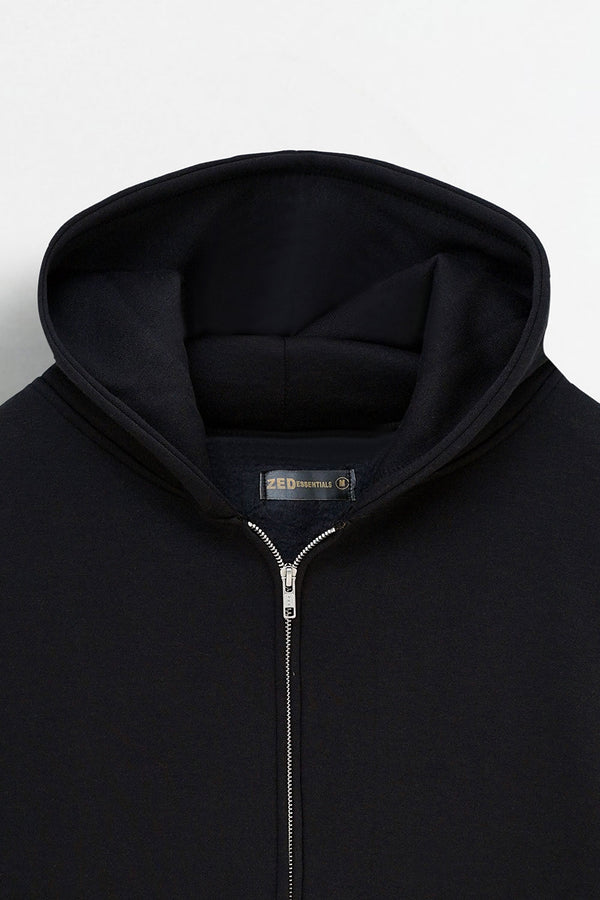 Black Essential Hoodie