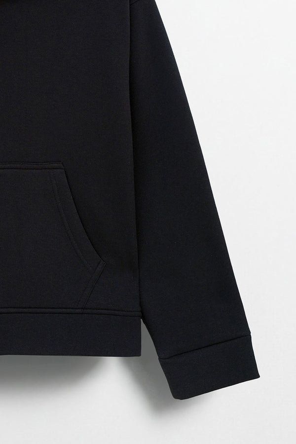 Black Essential Hoodie