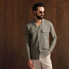 Sahara Olive Lux Linen Shirt