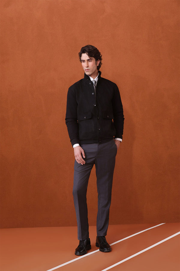 Suede-Front Heritage Jacket