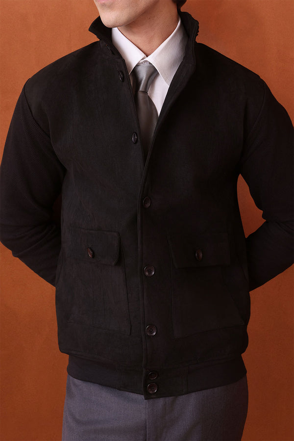 Suede-Front Heritage Jacket