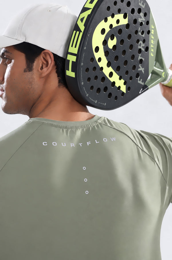 Mint Green COURTFLOW™ Anti-Odor Active Tee