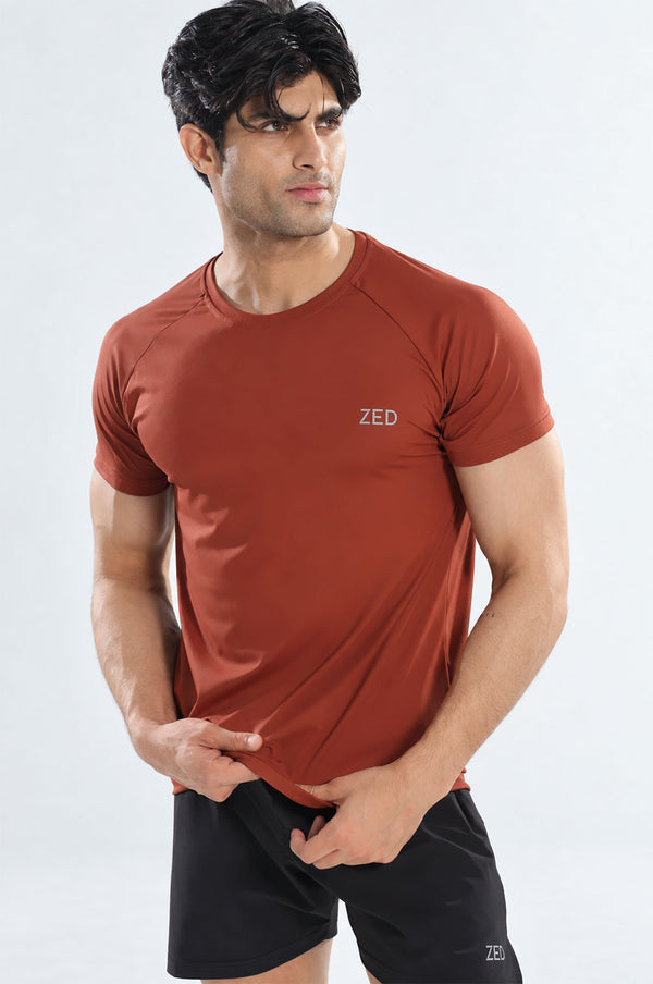 Rust COURTFLOW™ Anti-Odor Active Tee