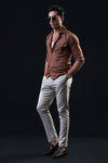 Brown Safari Shirt
