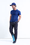 Imperial Blue Dry-Fitt Poly Tee