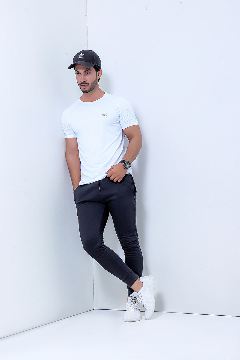 White Dry-Fitt Poly Tee