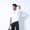 Black Side Tape Popper Tricot Joggers