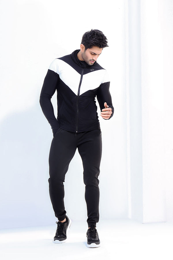 ZED Muscle Fit Training Hoodie With Contrast Panel