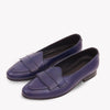 Super Low Top Mid Night Blue Belgian Loafer