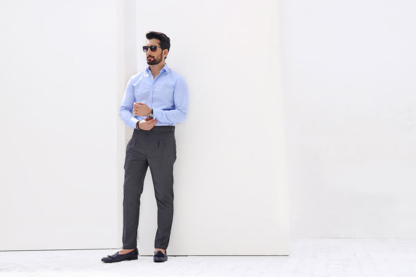 Charcoal Onyx Gurkha Trouser