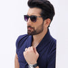 Navy Blue Pull Over Polo