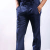 Navy Blue Flared Pants