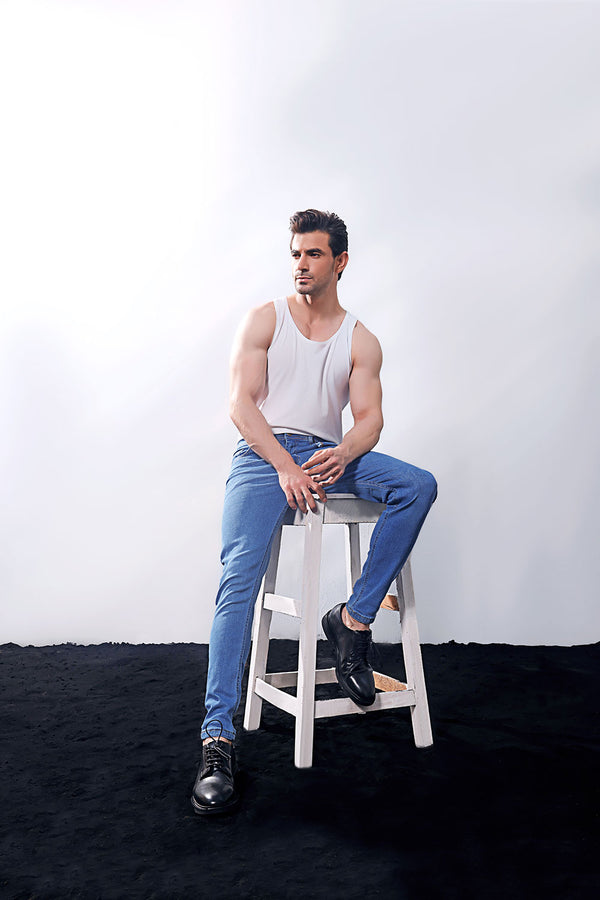 Light Blue Skinny Fit Jeans